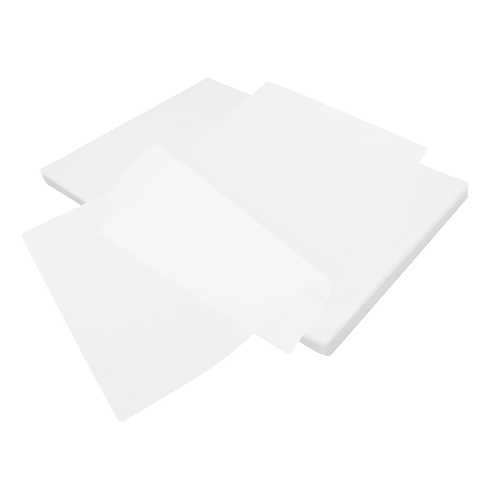 Document Laminator Pouch - 100 pochettes de plastification transparentes format