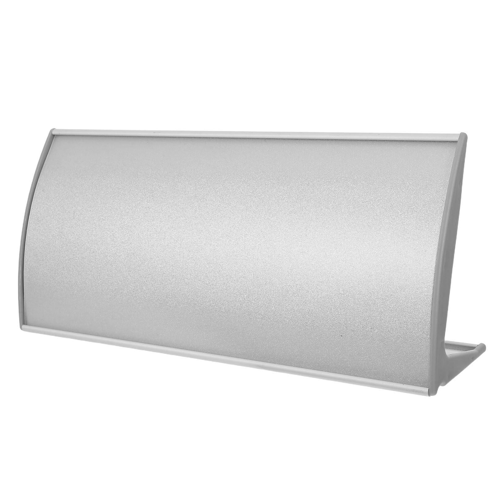 Desk Name Plate - Porte-étiquette de bureau en alliage d'aluminium,