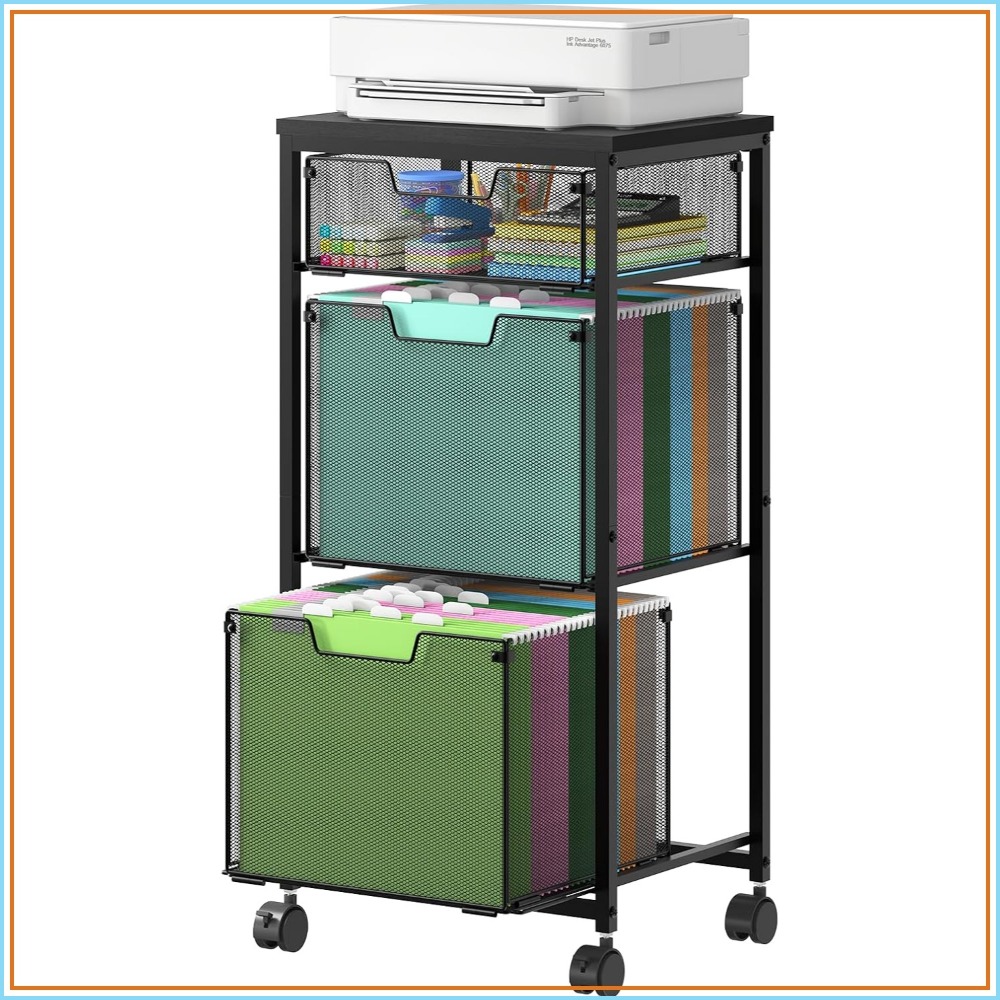 Meuble de rangement mobile à 3 - File Folder Hanging avis et prix