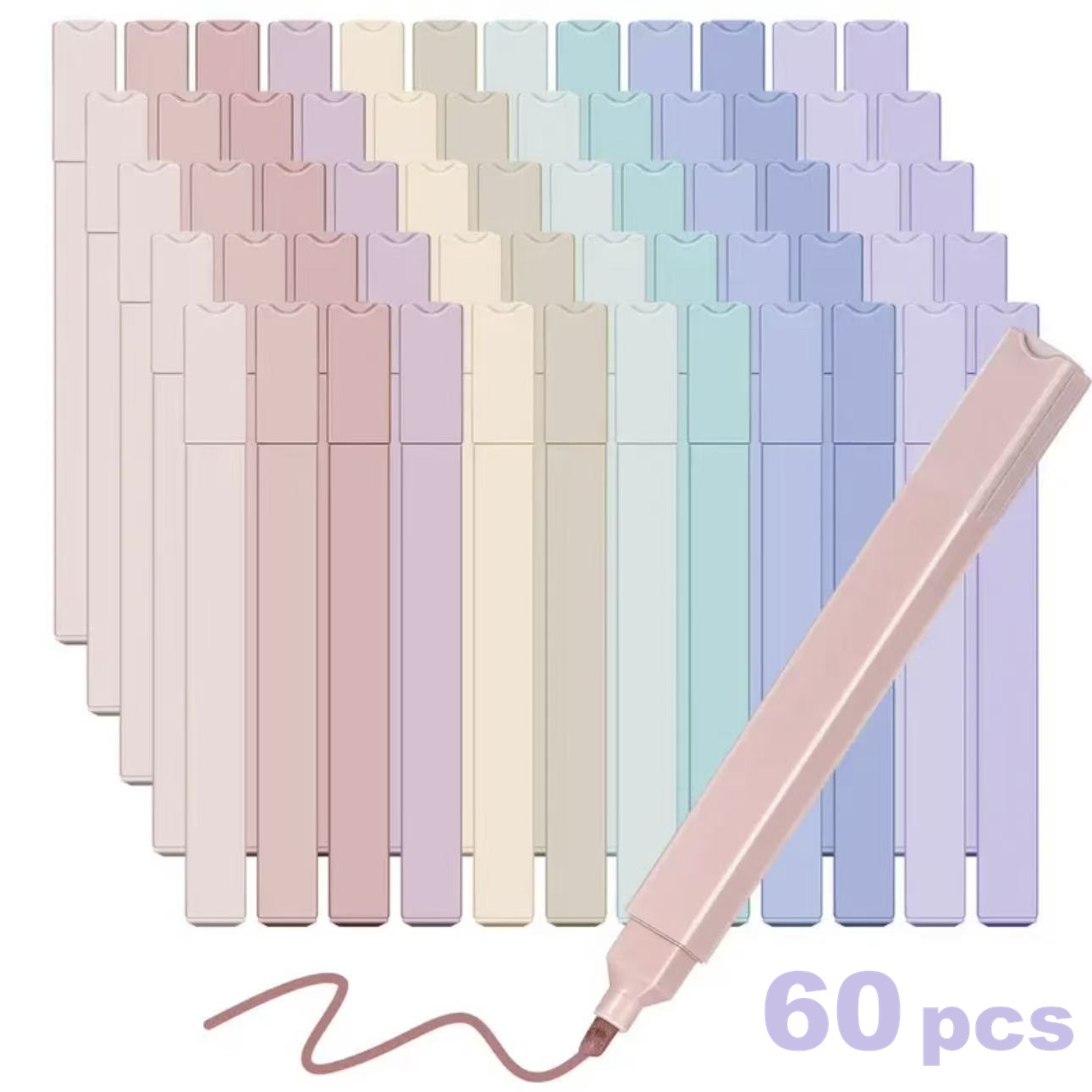 Lot de 12/60 surligneurs esthé - Highlighter Set Pastel avis et prix