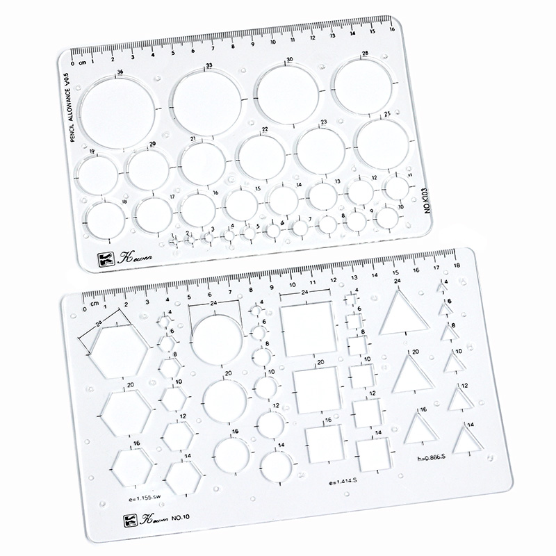 Règle carrée transparente, tai - Ruler Set Transparent avis et prix